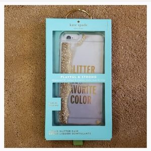 Kate Spade New York Liquid Glitter Case